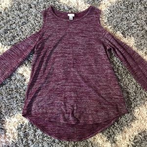 Target burgundy long sleeve